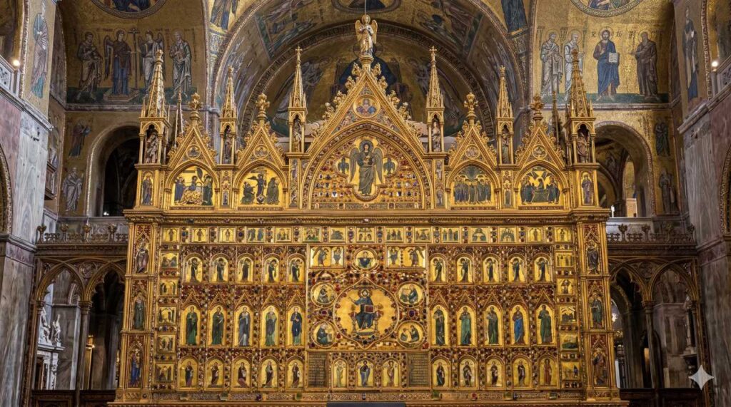 The Gothic Reconstruction by Paolo Veneziano - 1343 AD