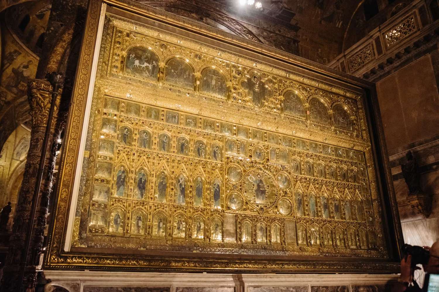 Guided after-hours tour inside St Mark's Basilica, Venice